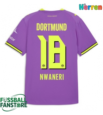 Borussia Dortmund Ethan Nwaneri #18 Replik 3rd trikot 2026-27 Kurzarm